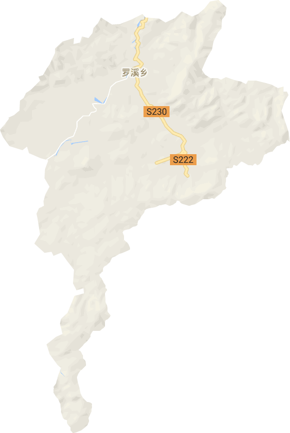 罗溪乡电子地图
