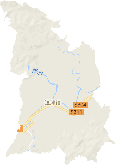 渣津镇电子地图
