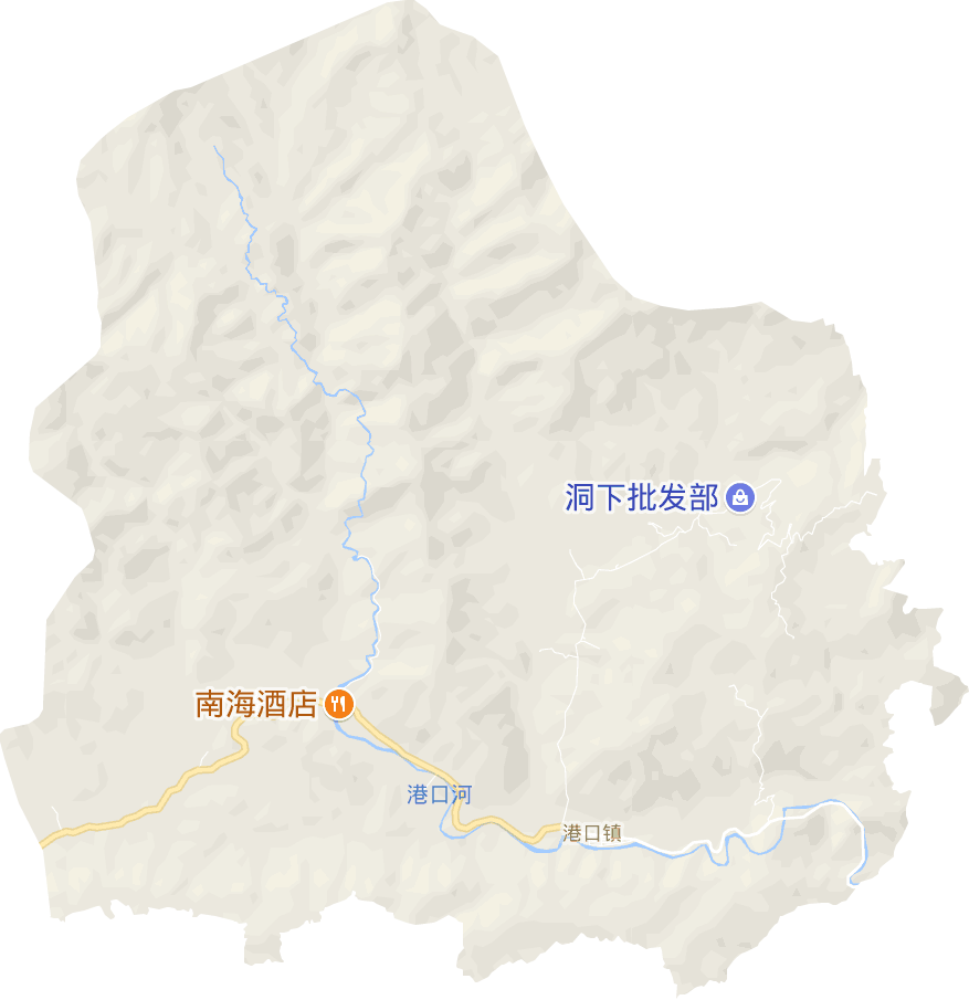 港口镇电子地图