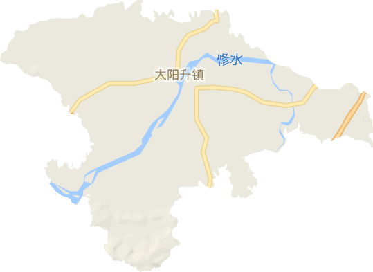 太阳升镇电子地图