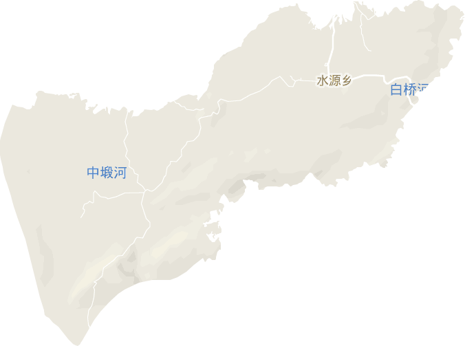 水源乡电子地图