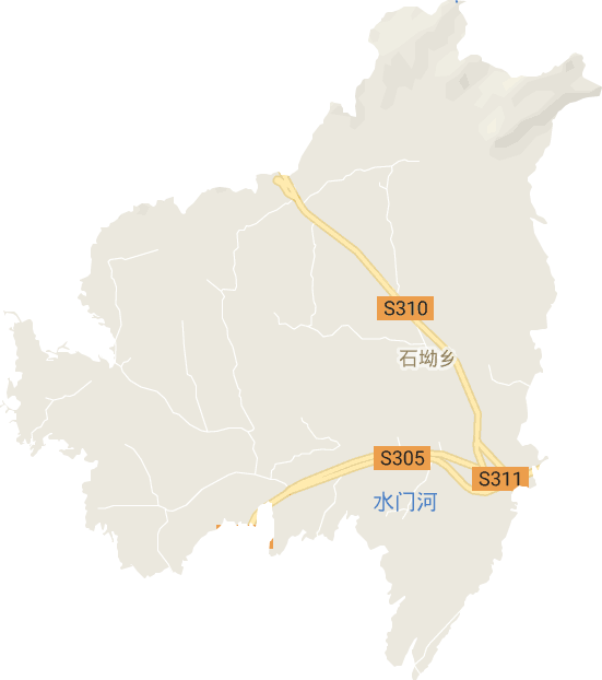 石坳乡电子地图
