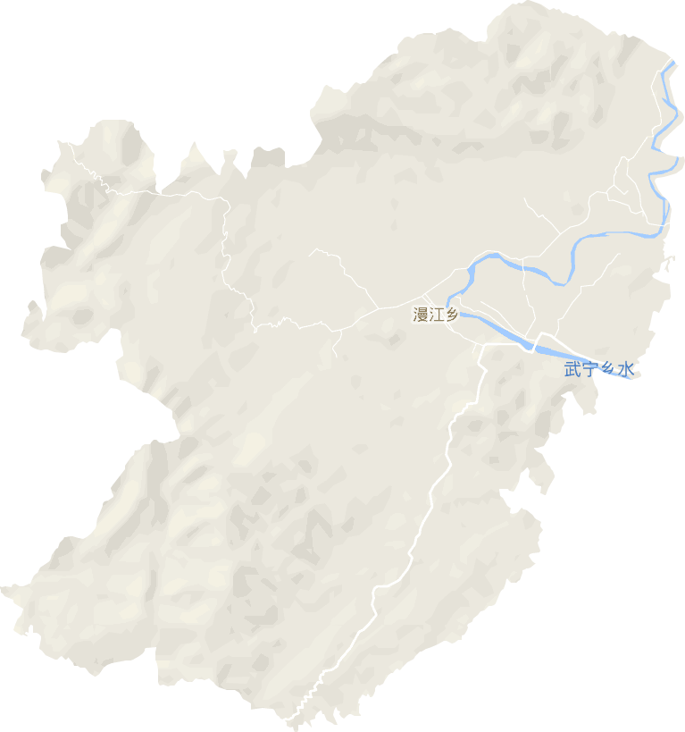 漫江乡电子地图