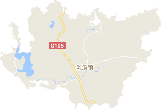 滩溪镇电子地图