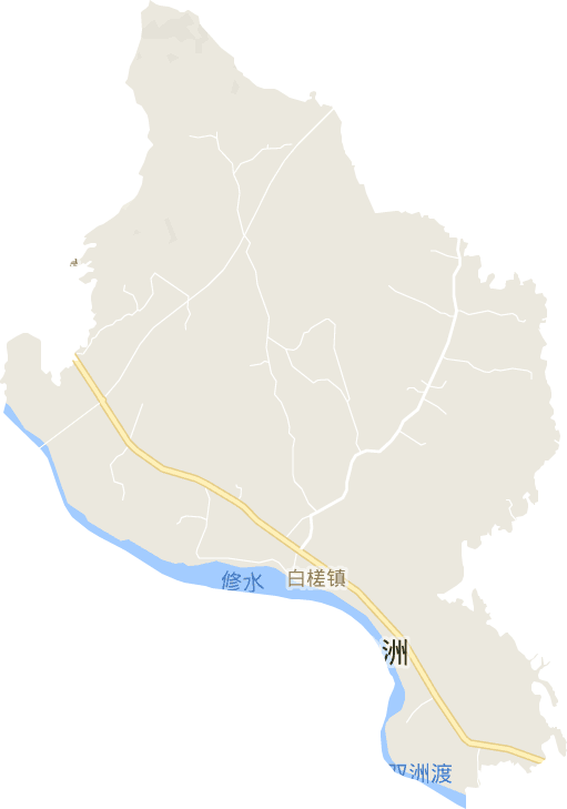 白槎镇电子地图