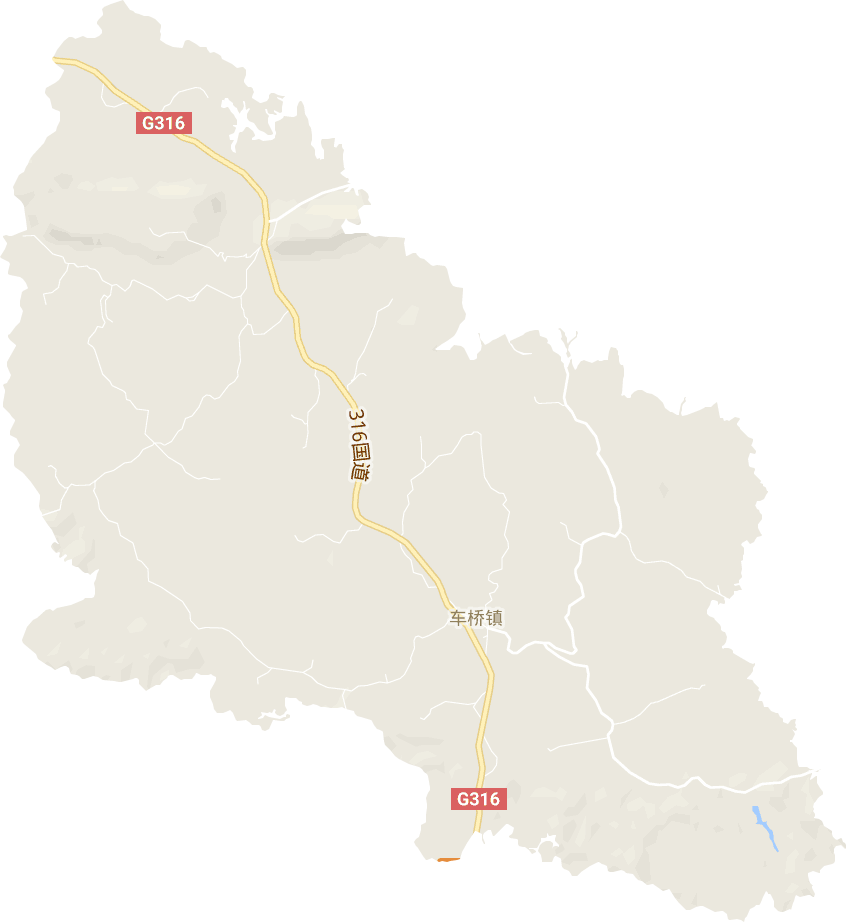 车桥镇电子地图