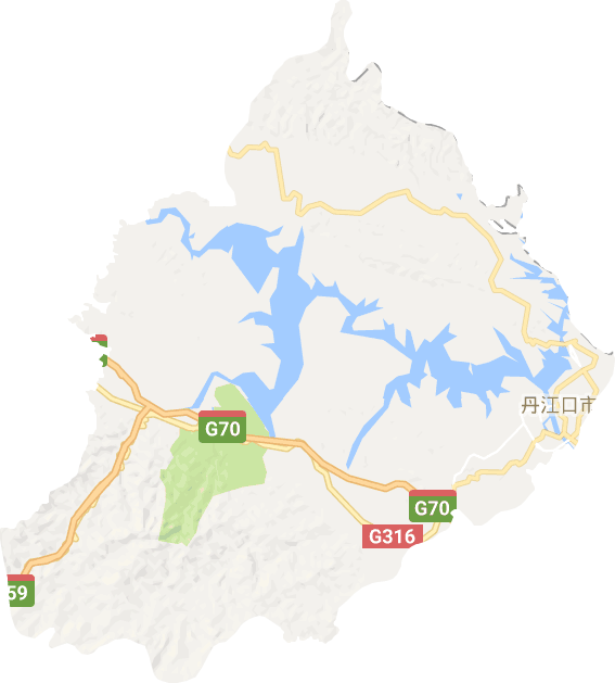 丹江口市电子地图