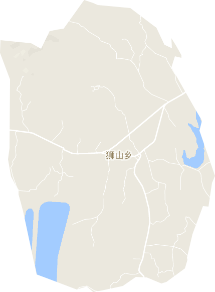 狮山乡电子地图