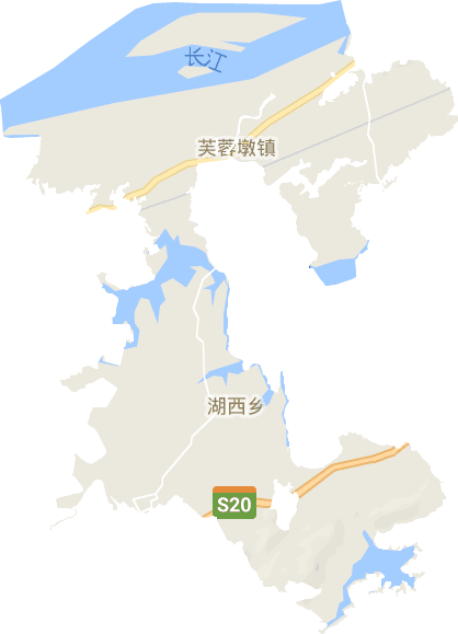 芙蓉墩镇电子地图