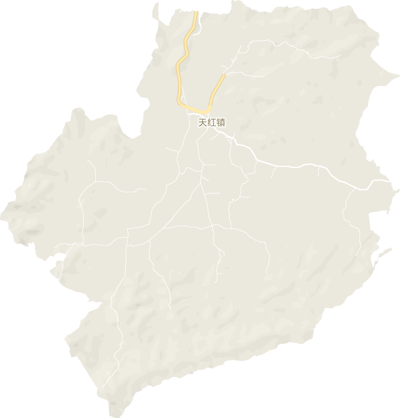 天红镇电子地图