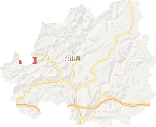 兴山县电子地图