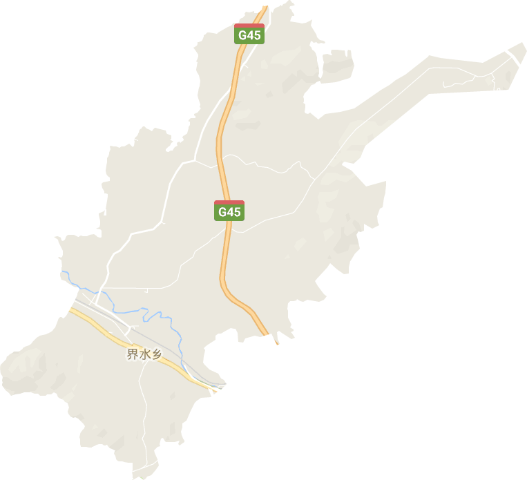 界水乡电子地图