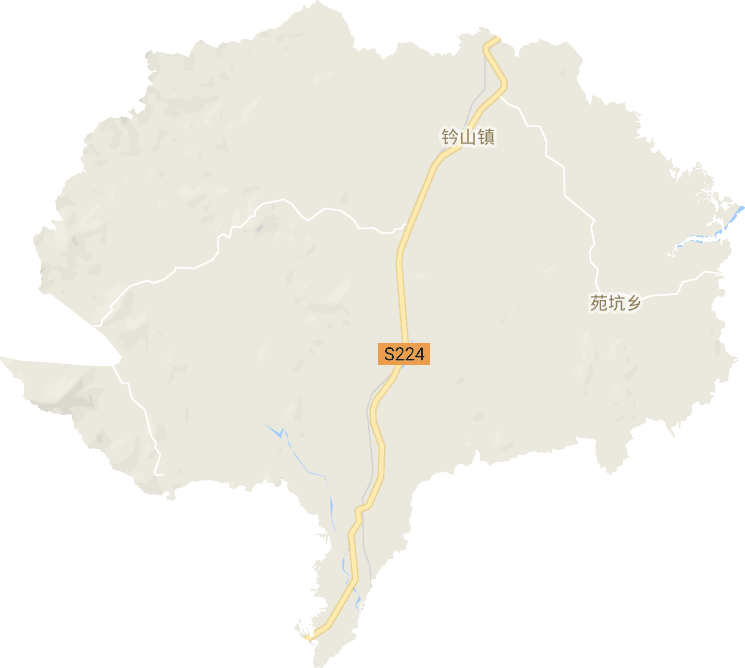 钤山镇电子地图