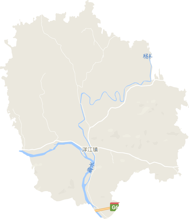 洋江镇电子地图