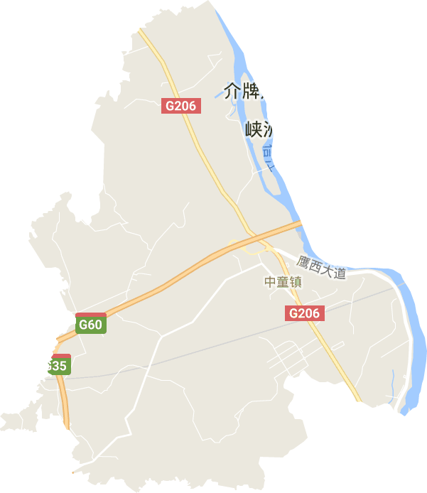 中童镇电子地图