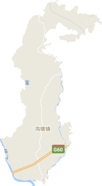 鸿塘镇电子地图
