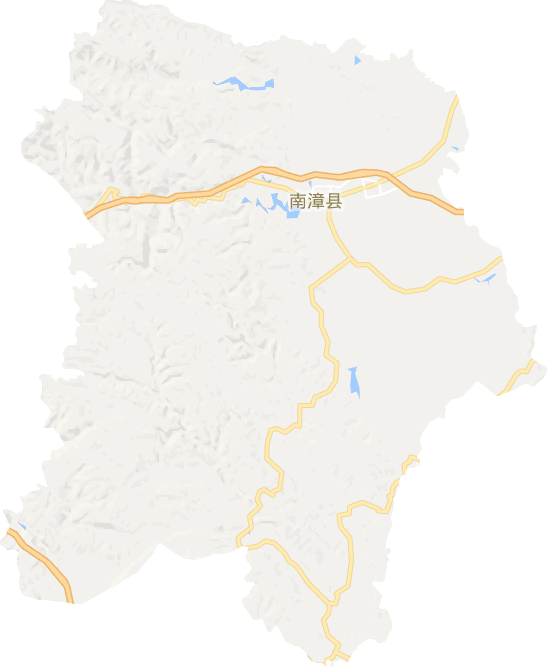 南漳县电子地图