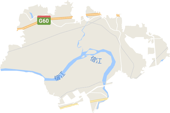 滨江镇电子地图