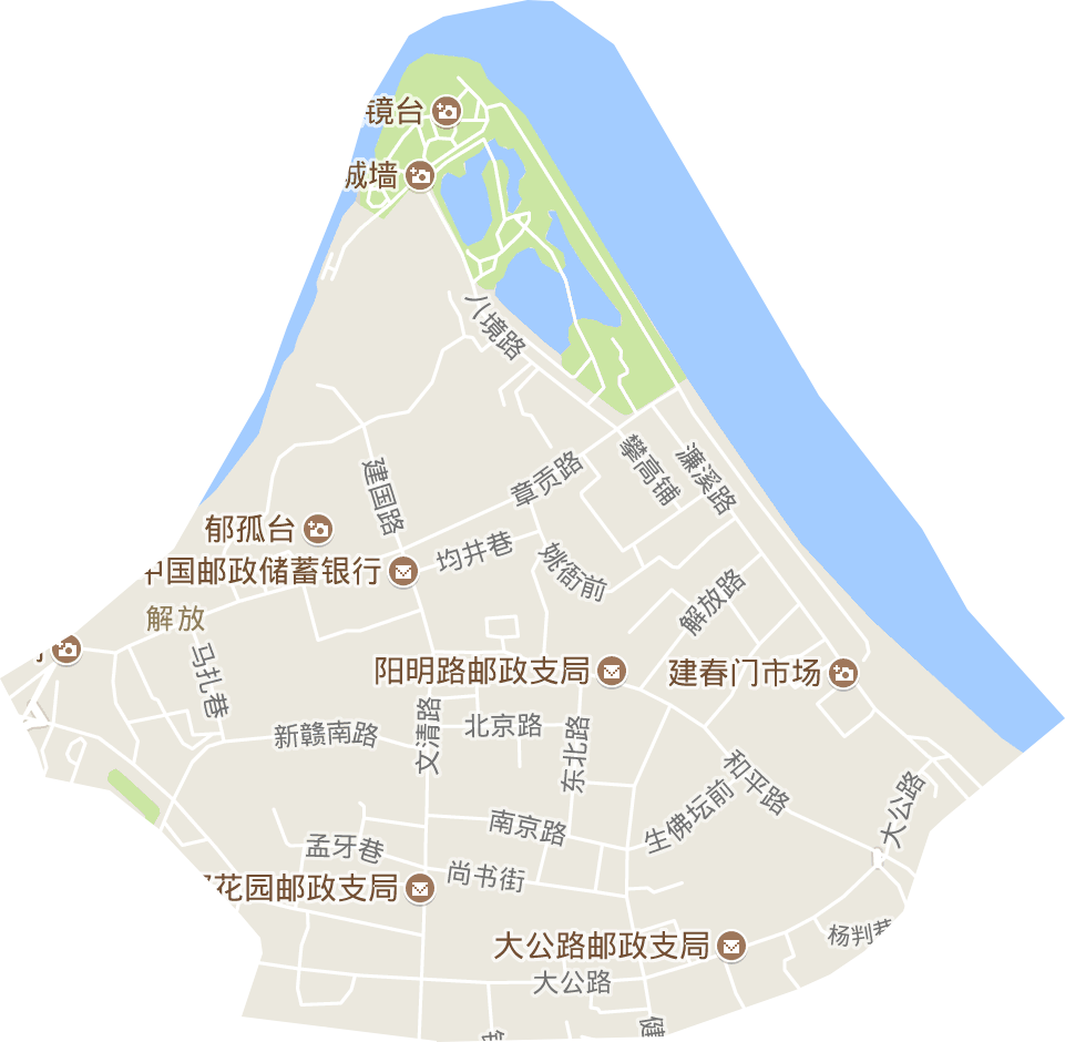 解放街道电子地图
