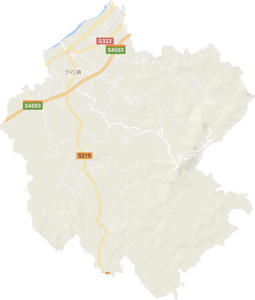 沙石镇电子地图