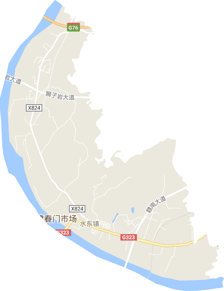 水东镇电子地图