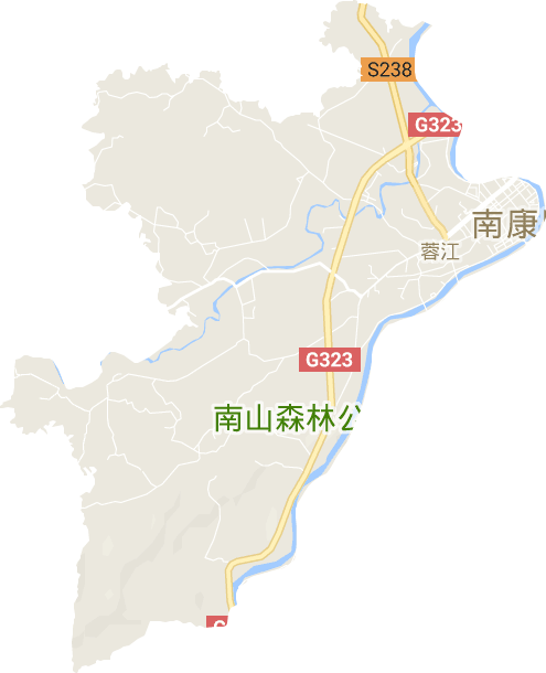 蓉江街道电子地图
