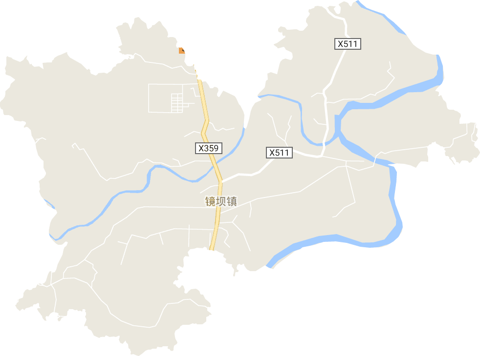 镜坝镇电子地图