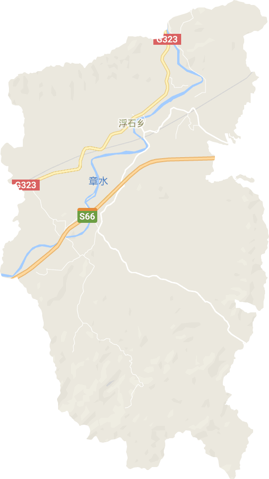 浮石乡电子地图
