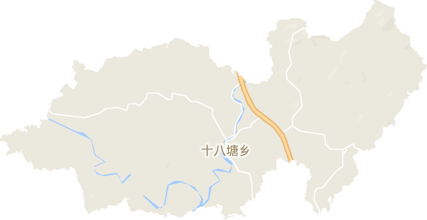 十八塘乡电子地图