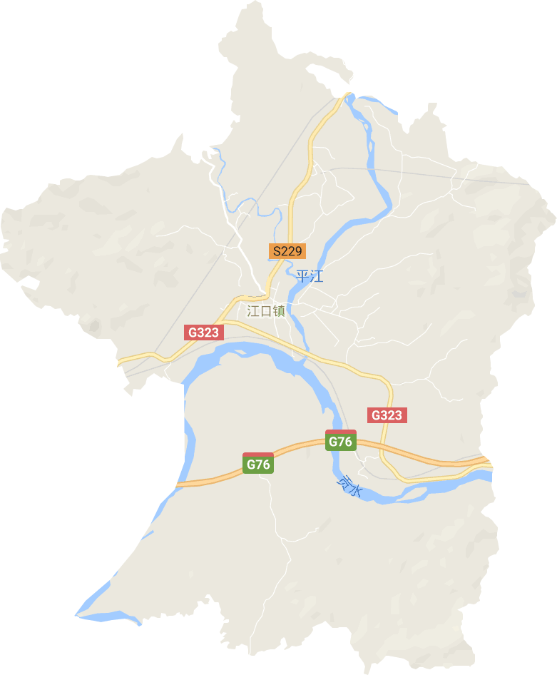 江口镇电子地图