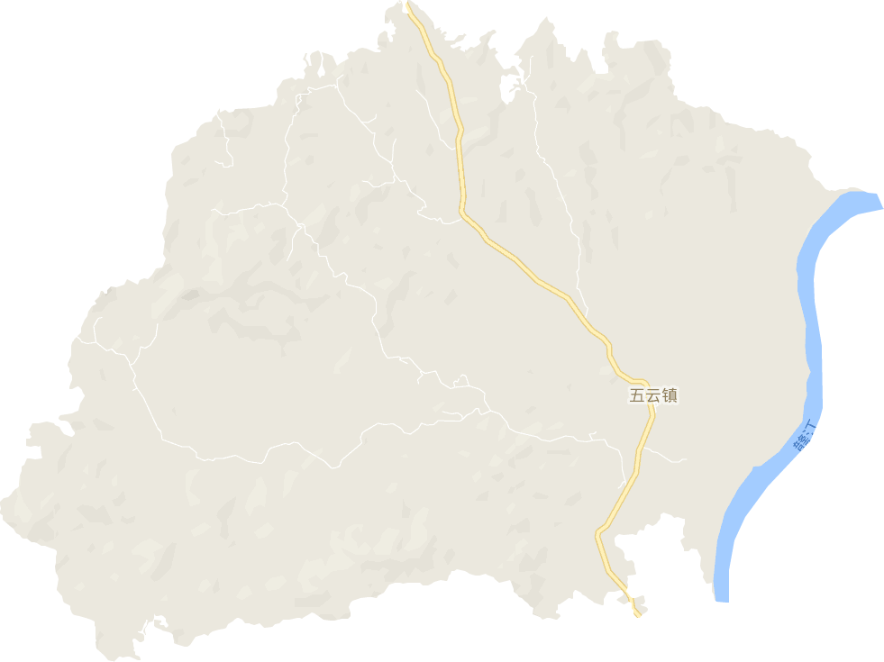 五云镇电子地图