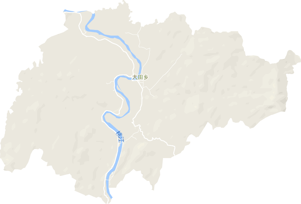大田乡电子地图
