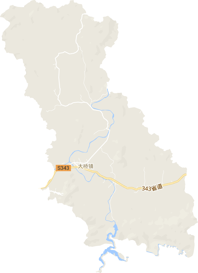 大桥镇电子地图