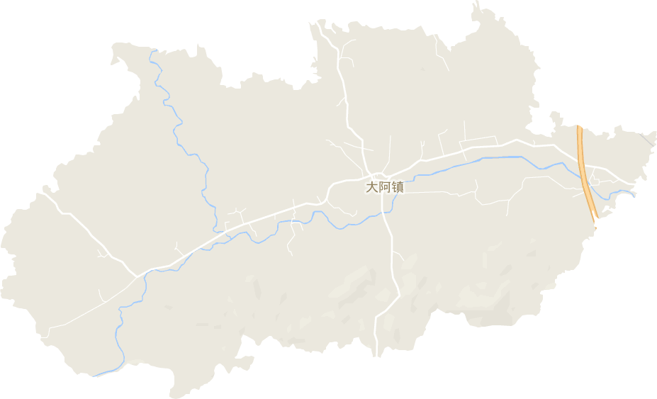 大阿镇电子地图