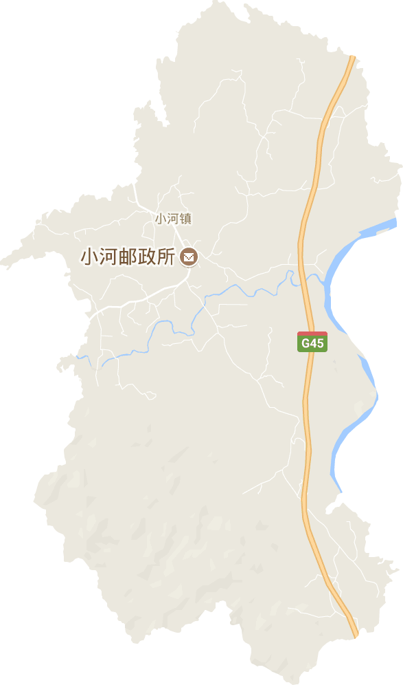 小河镇电子地图