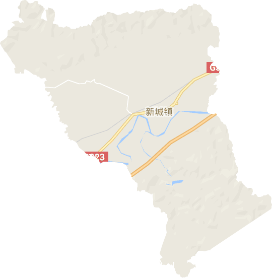 新城镇电子地图
