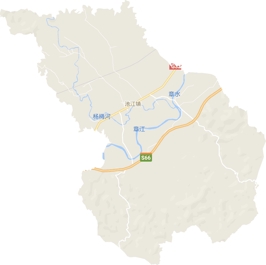 池江镇电子地图