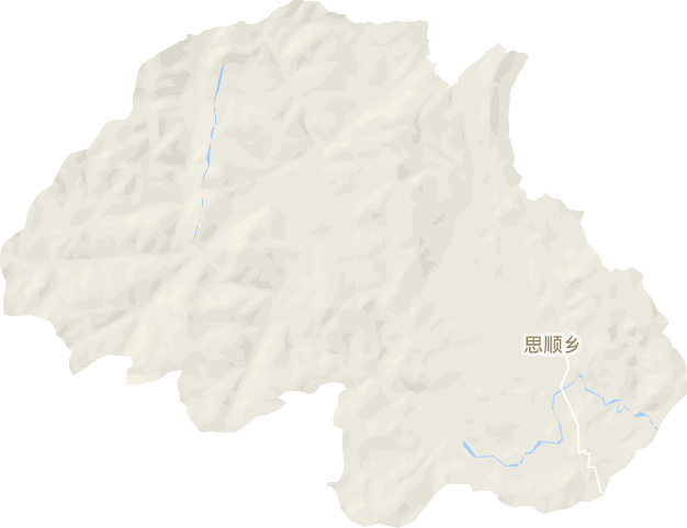 思顺乡电子地图