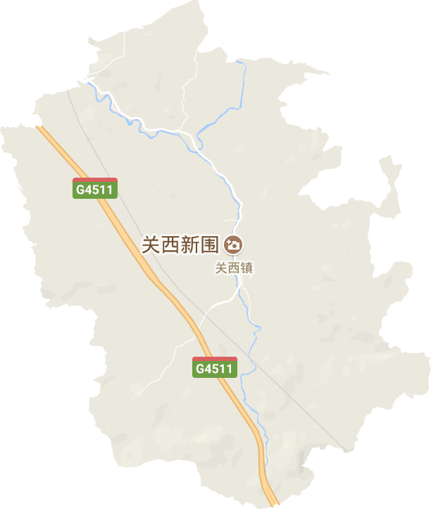 关西镇电子地图