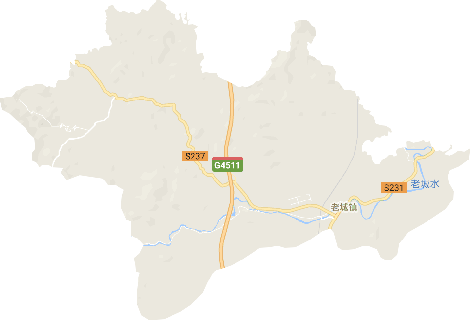 老城镇电子地图