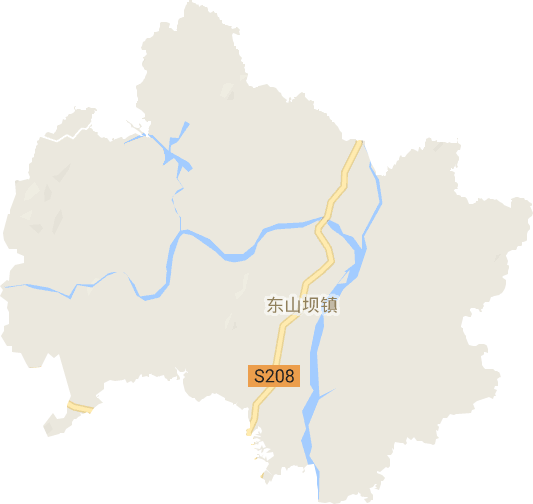 东山坝镇电子地图