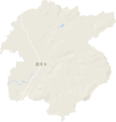 湛田乡电子地图