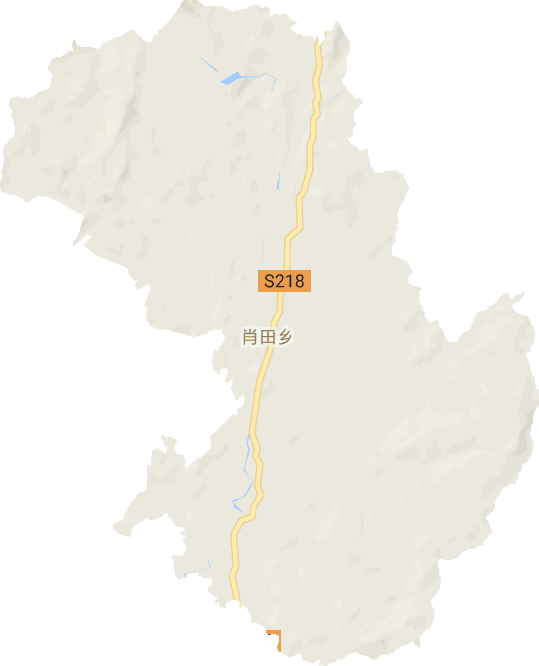 肖田乡电子地图