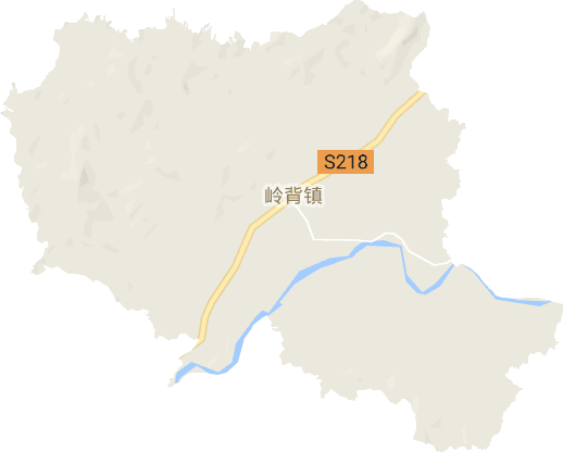 岭背镇电子地图