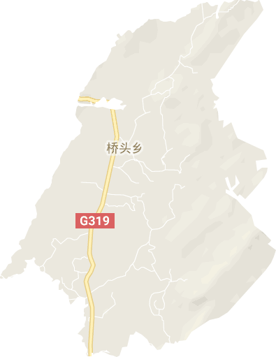 桥头乡电子地图