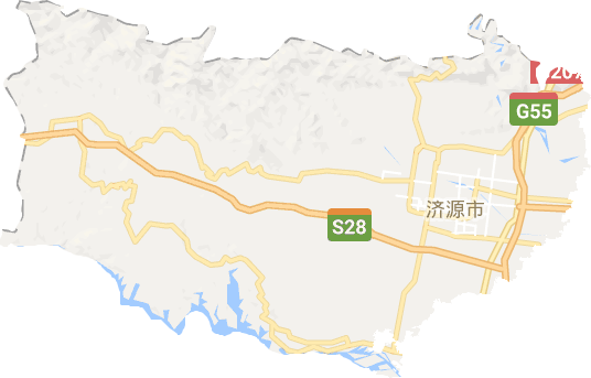 济源市电子地图