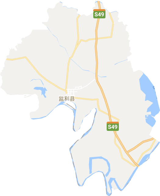 监利市电子地图