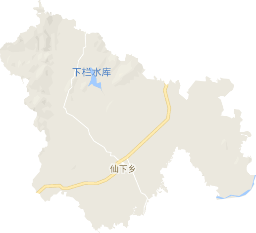 仙下乡电子地图