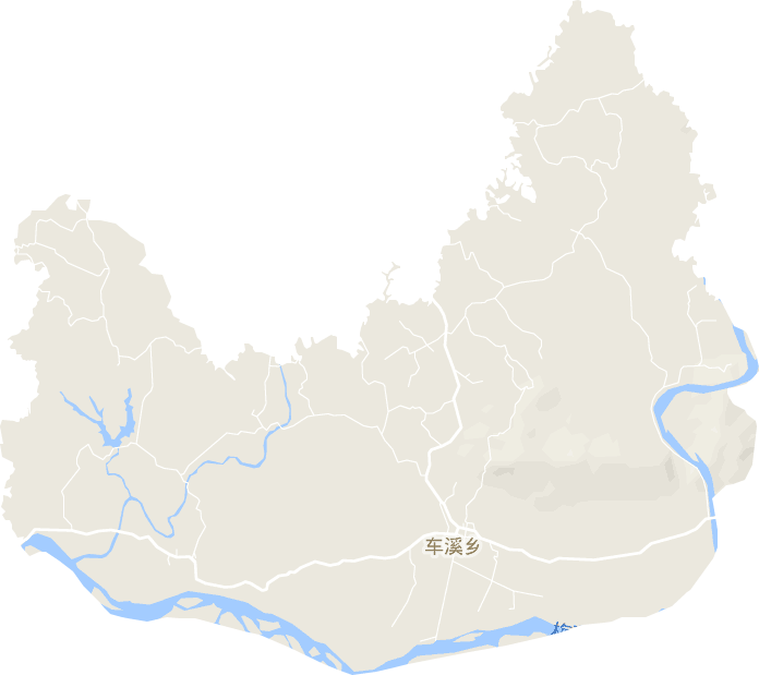 车溪乡电子地图