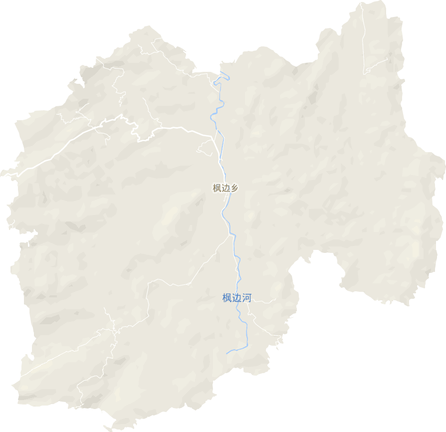 枫边乡电子地图